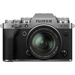 FUJIFILM X-T4 Mirrorless Camera with 18-55mm Lens (Silver)