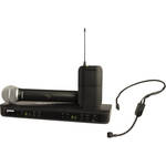 Shure BLX1288/PGA31 Dual-Channel Wireless Combo Headset & Handheld Microphone System (J11: 596 to 616 MHz)