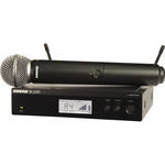 Shure BLX24R/SM58 Rackmount Wireless Handheld Microphone System with SM58 Capsule (H11: 572 to 596 MHz)
