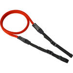 Artisan & Artist Woven Silk Cord Camera Strap (Red)