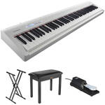 Roland Fp 30 Digital Piano Kit With Stand Pedal Unit Bench