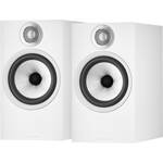 Bowers & Wilkins 606 Anniversary Edition 2-Way Bookshelf Speakers (Matte White, Pair)