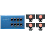 SKAARHOJ 8-Channel Tally Box System with Four Tally Lights