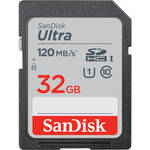 SANDISK 32GB Ultra UHS-I SDHC Memory Card