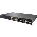 Cisco SG350-28MP 350 Series 28-Port PoE+ Managed Gigabit Ethernet Switch