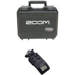 Zoom H6 All Black Handy Recorder with Waterproof Case Kit B&H