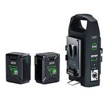 Anton/Bauer Titon Micro 90 V-Mount Two-Battery Kit with VM2 Charger