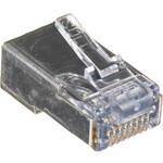 Platinum Tools Shielded EZ-RJ45 Connectors for CAT5e & CAT6 with Internal Ground (Clamshell Packaging, 10-Pieces)