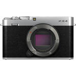 FUJIFILM X-E4 Mirrorless Camera (Silver)