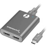 Sabrent Thunderbolt 3 to Dual HDMI 2.0 Display Adapter