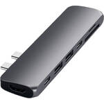 (美品)Satechi Type-C アルミニウム PRO HUB シルバー Amazon.co.jp: Satechi アルミニウム Pro USB ハブ Type-C 7-in