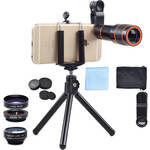 Apexel 4-in-1 Cell Phone Camera System