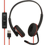 Poly Blackwire 3220 USB Type-A Corded Stereo UC Headset