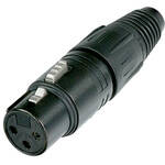 Neutrik NC3FX-B 3-Pin Female XLR Connector