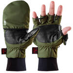 The Heat Company Heat 2 Softshell Mittens/Gloves (Size 9, Green)