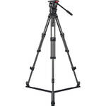 Sachtler System FSB 4 Sideload and 75/2 CF Tripod Legs with Ground Spreader and Bag