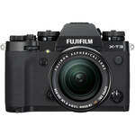 FUJIFILM X-T3 Mirrorless Camera with 18-55mm Lens (Black, USB Charging)
