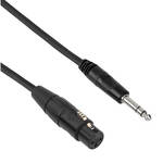 Pearstone PM Series 1/4" TRS Male to XLR Female Professional Interconnect Cable (3')
