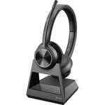 Poly Savi 7320 Ultra-Secure Wireless DECT 6.0 Stereo Headset System