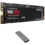 Samsung 2TB 980 PRO PCIe 4.0 x4 M.2 Internal SSD Kit with