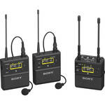 UWP-D27 2-Person Camera-Mount Wireless Omni Lavalier Microphone System (UC90: 941 to 960 MHz)