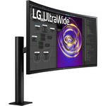 LG UltraWide 34 1440p HDR Curved Monitor 34BP85CN-B B&H Photo