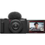 Sony ZV-1F Vlogging Camera (Black) ZV1F/B B&H Photo Video