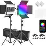 530 RGB LED 2-Light Kit with App Control and Stands