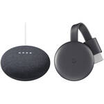 Google 2nd-Generation Nest Mini & 3rd-Generation Chromecast Kit