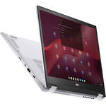 14" 256GB Multi-Touch 2-in-1 Chromebook Vibe Flip CX34 (Pearl White)