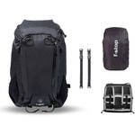 AJNA DuraDiamond 37L Travel & Adventure Photo Backpack Bundle (Anthracite Black)