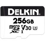 Delkin Devices 256GB Hyperspeed UHS-I microSDXC Memory Card with SD Adapter