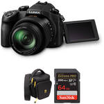 Panasonic Lumix DMC-FZ1000 Digital Camera with Free Accessory