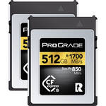 ProGrade Digital 512GB CFexpress 2.0 Type B Gold Memory Card (2-Pack)