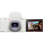 Sony ZV-1 II Digital Camera (White) ZV1M2/W B&H Photo Video
