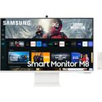 Samsung M80C 32" 4K HDR Smart Monitor with Webcam (Warm White)