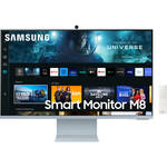 Samsung M80C 32" 4K HDR Smart Monitor with Webcam (Daylight Blue)