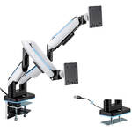 Heavy Duty Dual Monitor Arm