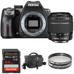 PENTAX K-70 18-55mm WRレンズ バッテリー2個 純正バッグ付 Pentax K-70 DSLR Camera with 18-55mm Lens and Accessory Kit