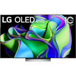 LG C3 77" 4K HDR Smart OLED evo TV