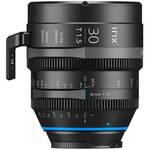 IRIX 30mm T1.5 Cine Lens (Sony E, Black) IL-C30-SE-I B&H Photo
