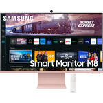 New Release: M80C 27" 4K HDR Smart Monitor with Webcam (Sunset Pink)