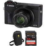 Canon PowerShot G7 X Mark III Digital Camera, Video Creator Kit with  Accessories: Tripod, Memory Card, and Detachable Bluetooth Remote, Black