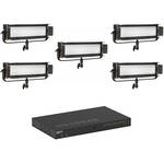 Lyra LBX8 PoE Bi-Color LED Light Panel (Switch 5-Light Kit)