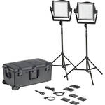 Astra IP 1x1 Traveler Duo Kit with Gold and V-Mount Plates