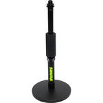 Shure by Gator Desktop Microphone Stand with 6" Round Base (Black)