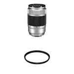 FUJIFILM XC 50-230mm f/4.5-6.7 OIS II Lens with UV Filter Kit