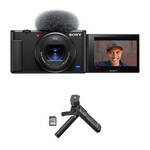 SONY ZV-1 デジタルカメラ H&Yフィルターキット付き Sony ZV-1 Digital Camera With Vlogger Accessory Kit (Black) B&H