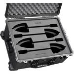 Jason Cases Shure MX418 4-Microphone Wheeled Case SRMX418M4PL