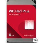 WD 6TB Red Plus 5400 rpm SATA III 3.5